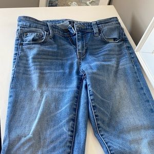 Gap girlfriend jeans size 25R.